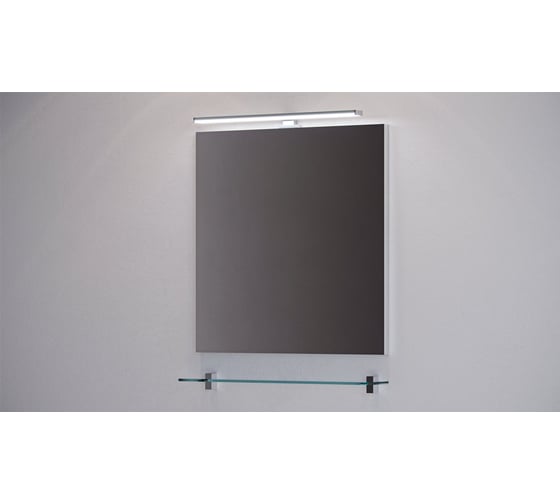 Зеркало Velvex Klaufs 70 с LED светильником zkKLA.70-14