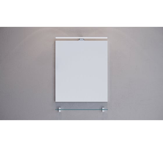 Зеркало Velvex Klaufs 60 с LED светильником zkKLA.60-14