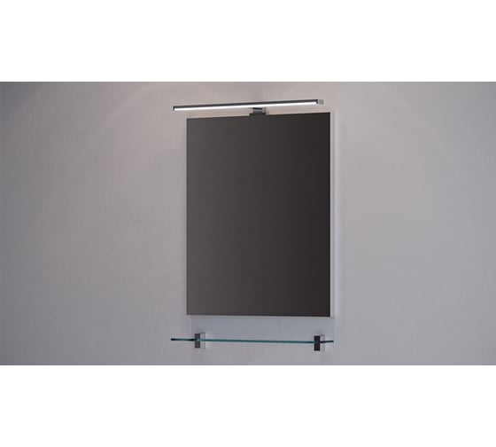 Зеркало Velvex Klaufs 60 с LED светильником zkKLA.60-14