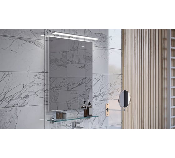 Зеркало Velvex Klaufs 60 с LED светильником zkKLA.60-14