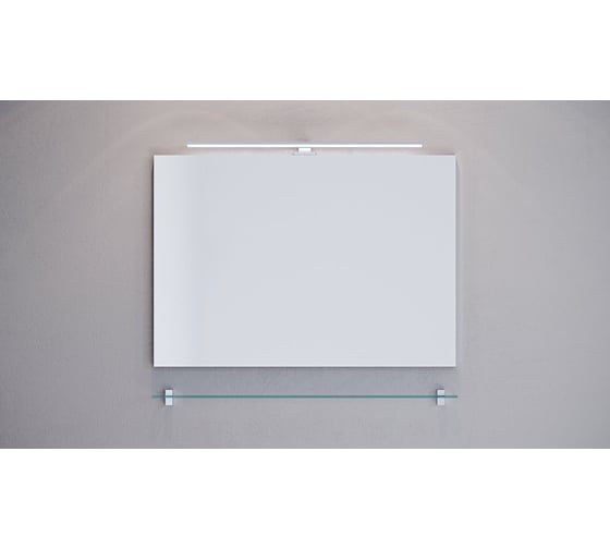 Зеркало Velvex Klaufs 100 с LED светильником zkKLA.100-14
