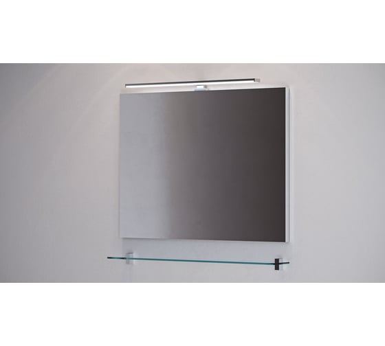 Зеркало Velvex Klaufs 100 с LED светильником zkKLA.100-14