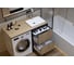 Столешница Velvex Klaufs 120х60 без выреза, тумба справа, МДФ-HPL StKLA.120.60.TP.MH217.617 4