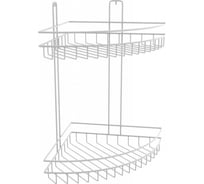 Полка для ванной комнаты FORA двойная "MASTO" FOR-DIM152W