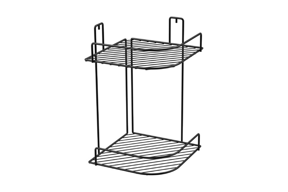 Полка для ванной двойная