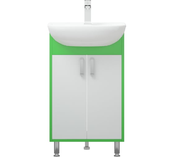 Тумба Corozo "Спектр 50 М", зеленая, Уют 50, Элегия 50, Эрика 55 SD-00001352