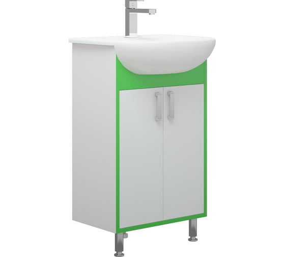 Тумба Corozo "Спектр 50 М", зеленая, Уют 50, Элегия 50, Эрика 55 SD-00001352