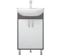 Тумба orozo "Спектр 50 М", серая, Уют 50, Элегия 50, Эрика 55 CSD-00001290