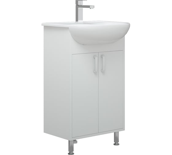 Тумба Corozo "Колор 50 М", белая, Уют 50, Элегия 50, Эрика 55 SD-00001449