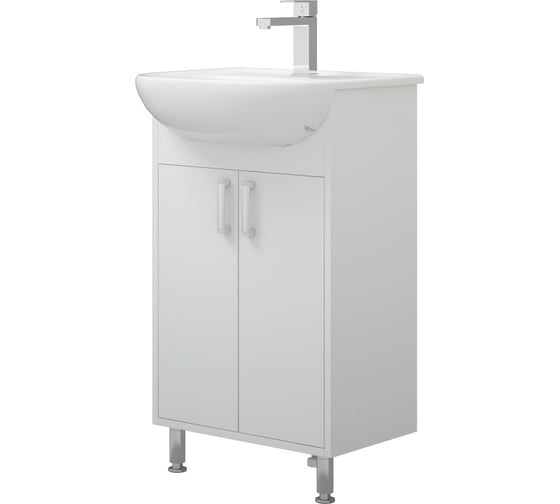 Тумба Corozo "Колор 50 М", белая, Уют 50, Элегия 50, Эрика 55 SD-00001449