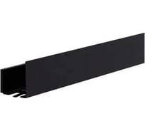 Полка Aquanet Магнум Н 500x120x100, с крючками, черный матовый, 341533 00341533