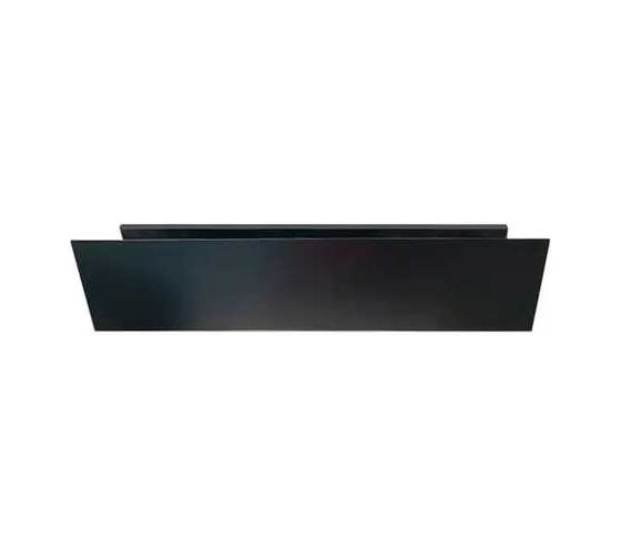 Полка Aquanet Магнум Н 500x120x100, с крючками, черный матовый, 341533 00341533