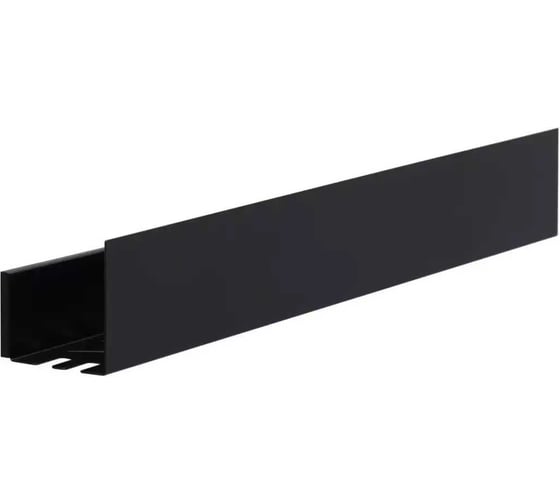 Полка Aquanet Магнум Н 900x120x100, с крючками, черный матовый, 341535 00341535