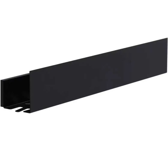 Полка Aquanet Магнум Н 700x120x100, с крючками, черный матовый, 341534 00341534 1