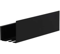 Полка Aquanet Магнум Н 400x120x100, черный матовый 341531 00341531