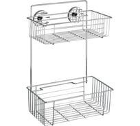 Полка настенная 2-уровневая WENKO Bari 20889100