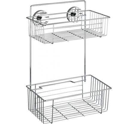 Полка настенная 2-уровневая WENKO Bari 20889100