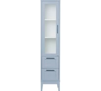 Колонна ValenHouse ЭЙВОРИ-400L, ясень, серая, ручки хром AV40_КCL