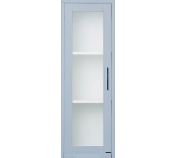 Колонна ValenHouse ЭЙВОРИ-400L, ясень, серая, ручки хром AV40_КCL