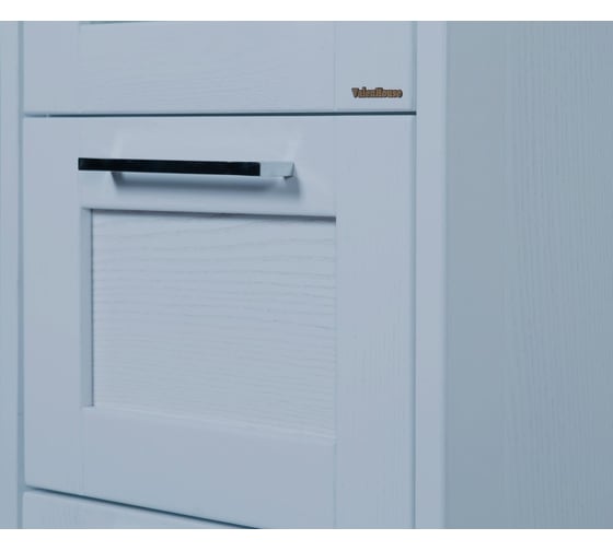 Колонна ValenHouse ЭЙВОРИ-400L, ясень, серая, ручки хром AV40_КCL