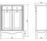 Комод ValenHouse Лиора-65 две корзины, Кальяри, ясень, ручки золото L65_2KКDКЗ 2