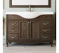 Напольная тумба ValenHouse ЭЛЛИНА-120, ясень, Кальяри, ручки хром E120_ТКХ