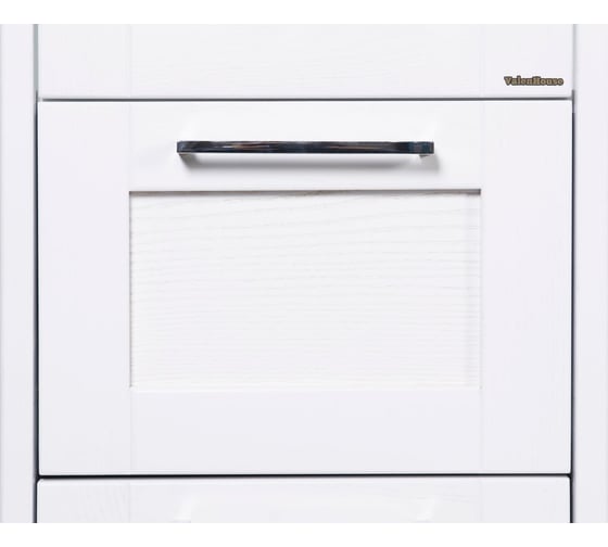 Колонна ValenHouse ЭЙВОРИ-400L, ясень, белая, ручки хром AV40_КБL