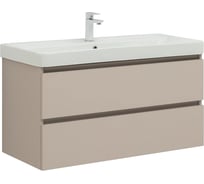 Тумба Aquanet Вега 2.0 100 2 ящика, цв.бежевый (337939) 00337939