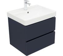 Тумба Aquanet Вега 2.0 60 2 ящика, цв.маренго (337947) 00337947