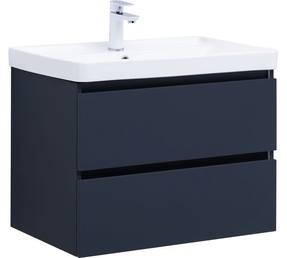 Тумба Aquanet Вега 2.0 70 2 ящика, цв.маренго (337948) 00337948