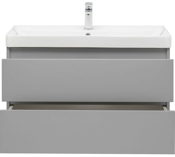 Тумба Aquanet Вега 2.0 90 2 ящика, цв.мисти грин (337962) 00337962