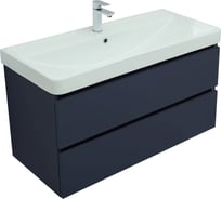 Тумба Aquanet Вега 2.0 100 2 ящика, цв.маренго (337945) 00337945