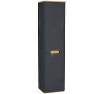 Пенал Vitra Sento 40см, корзина для белья, матовый антрацит, левый 60856