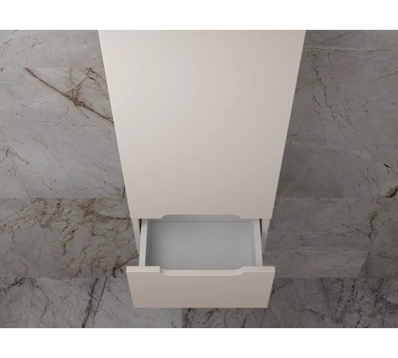Подвесная колонна Style Line Матис 36 см, 1 ящик, крем, PLUS, эмаль X2744915