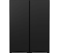 Подвесной шкаф Style Line Бергамо мини 600 Люкс антискрейтч черный, PLUS X2751713