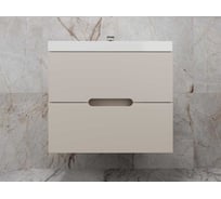 Тумба подвесная Style Line Матис 70, Classic 70, 2 ящика, КРЕМ, ЭМАЛЬ X2751841