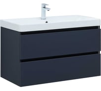 Тумба Aquanet Вега 2.0 90 2 ящика, цв.маренго (337950) 00337950