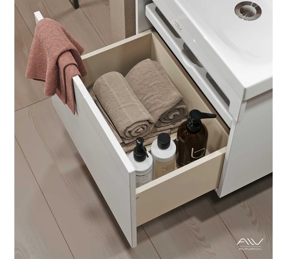 Тумба ALAVANN "Cosmetic 60" (ум. Moduo 60) белый ALV0710001
