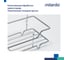 Полка двухъярусная прямая Milardo проволока стальная, хром, Грид (Grid) GRICS2CM44 9