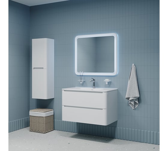 Пенал подвесной IDDIS Edifice 35 см, белый, EDI35W0i97