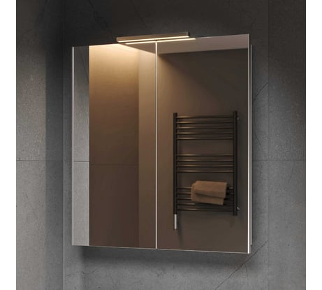 Шкаф зеркальный ALAVANN Cosmetic 75, белый ALV0771001