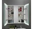 Шкаф зеркальный ALAVANN Cosmetic Light 80, белый ALV1042001 3
