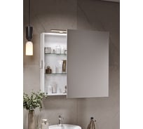 Шкаф зеркальный ALAVANN Cosmetic 55, белый ALV0723001