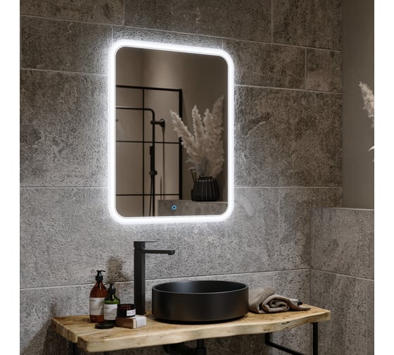 Зеркало Alavann Anna 60 сенсор, антизапотеватель ALV0017022