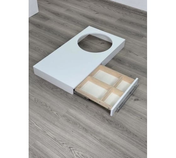 Столешница ALAVANN Cosmetic 100 (ум. Art Inside) белый ALV0760001