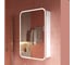 Шкаф зеркальный ALAVANN "Lana 55-01" белый, холодный ALV0278002 1