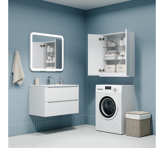 Шкаф подвесной IDDIS Edifice 60 см, белый EDI60W0i97