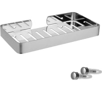 Полка прямоугольная одноэтажная FIXSEN HOTEL хром FX-31003R