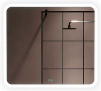 Зеркало ALAVANN Anna 90 сенсор, антизапотеватель ALV0020016