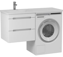 Тумба без раковины RUVANN DUET 60 в ванную подвесная Т.DUET.П-60П